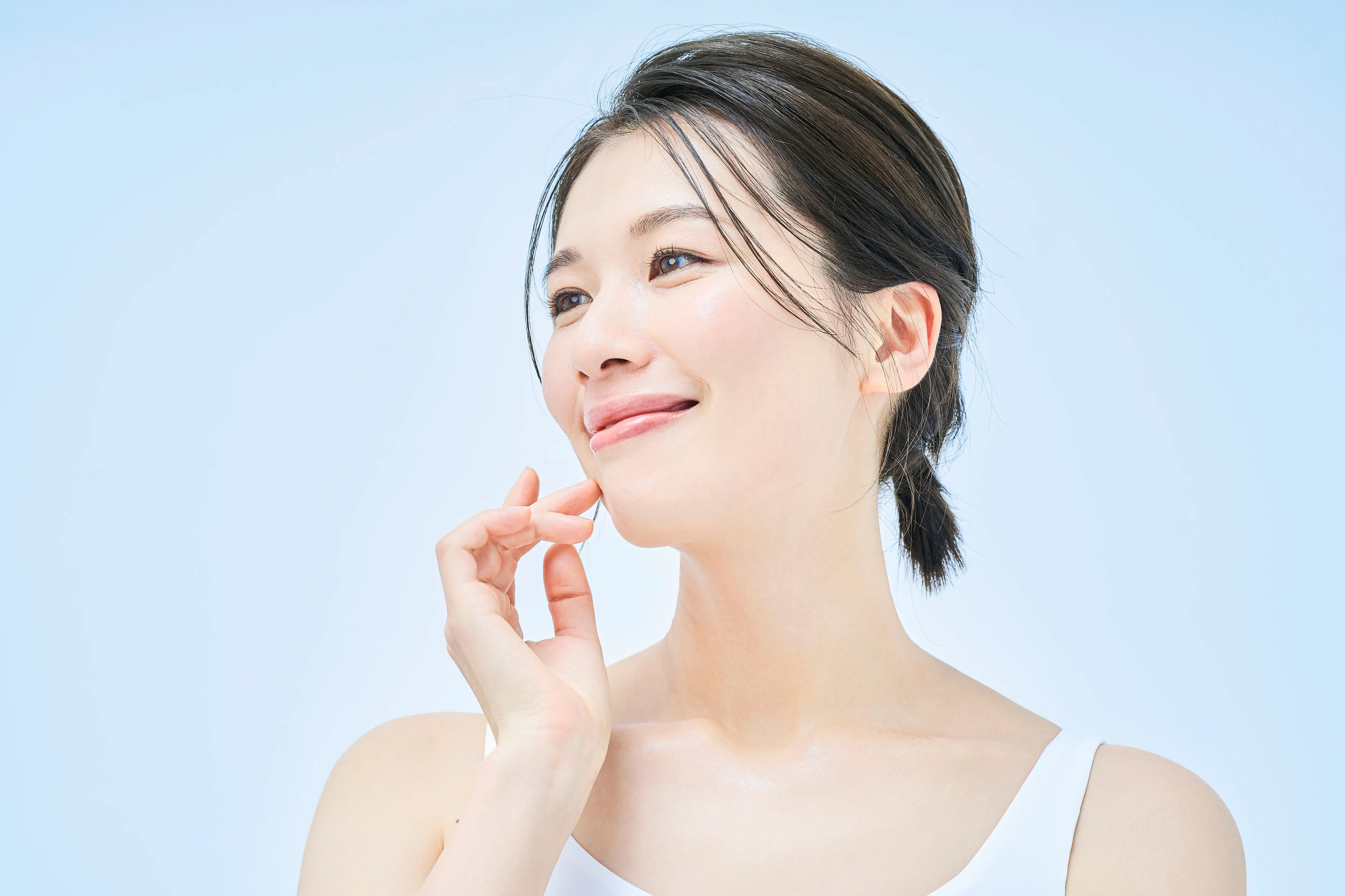 頬のたるみ改善