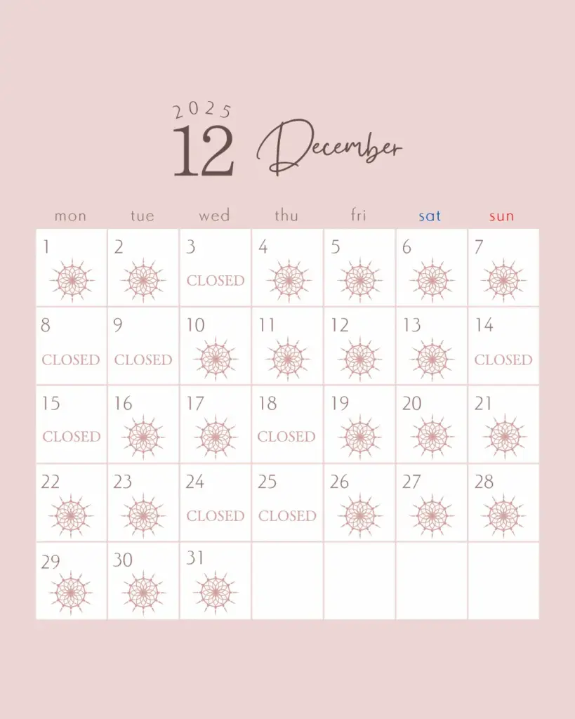 2025年12月診療日